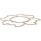 Ekena Millwork 41W x 41H x 14T Small Anderson Decorative Fretwork Wood Ceiling Panels, Hickory CELW41X41X0250ANDHI - alternate 4